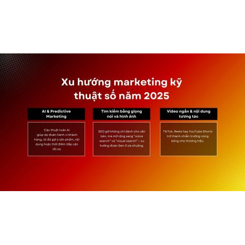 Marketing và Xây Dựng Thương Hiệu Trong Kỷ Nguyên Số 2025